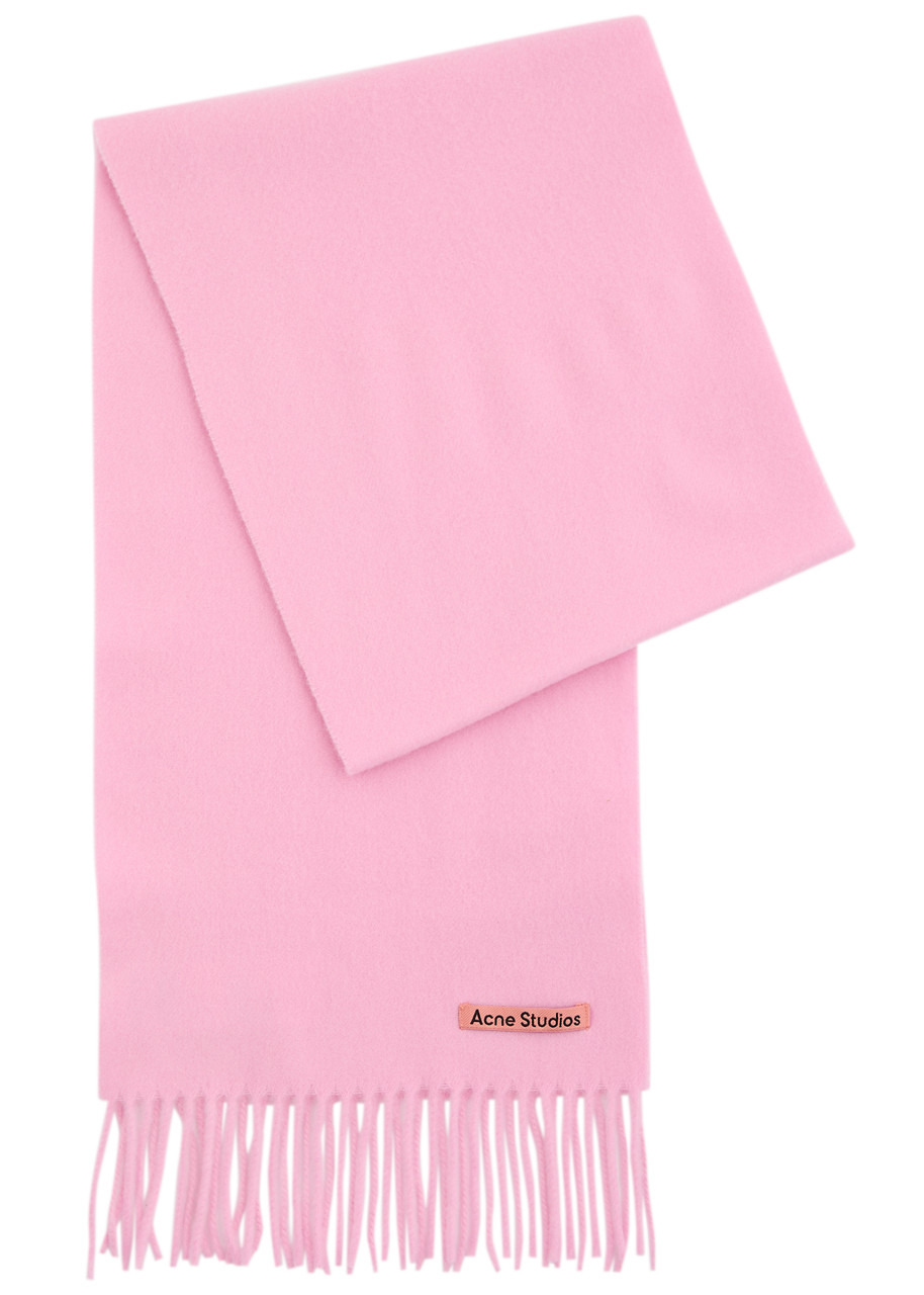 Canada fringed wool scarf - 1