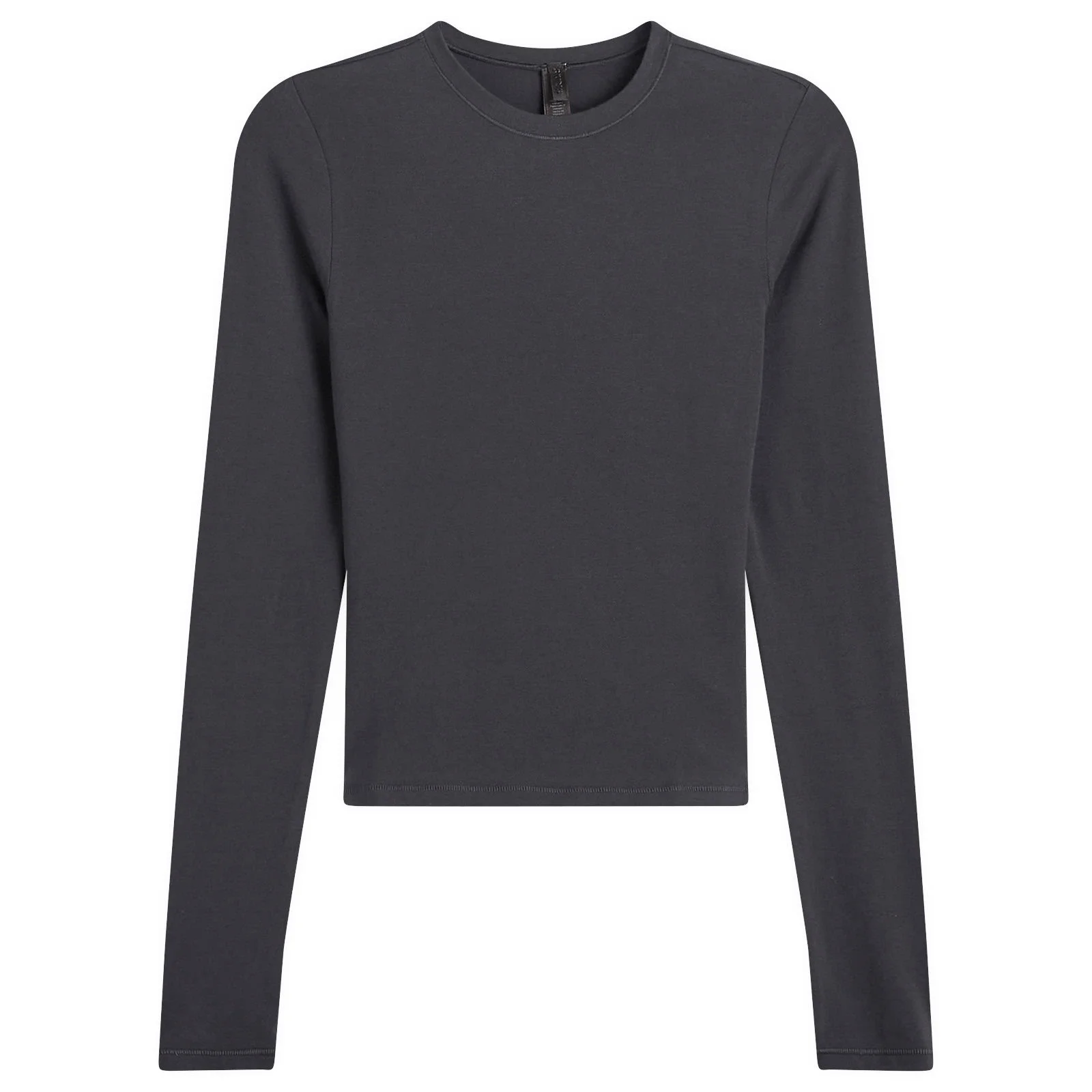 SKIMS Cotton Jersey Long Sleeve T-Shirt - 1