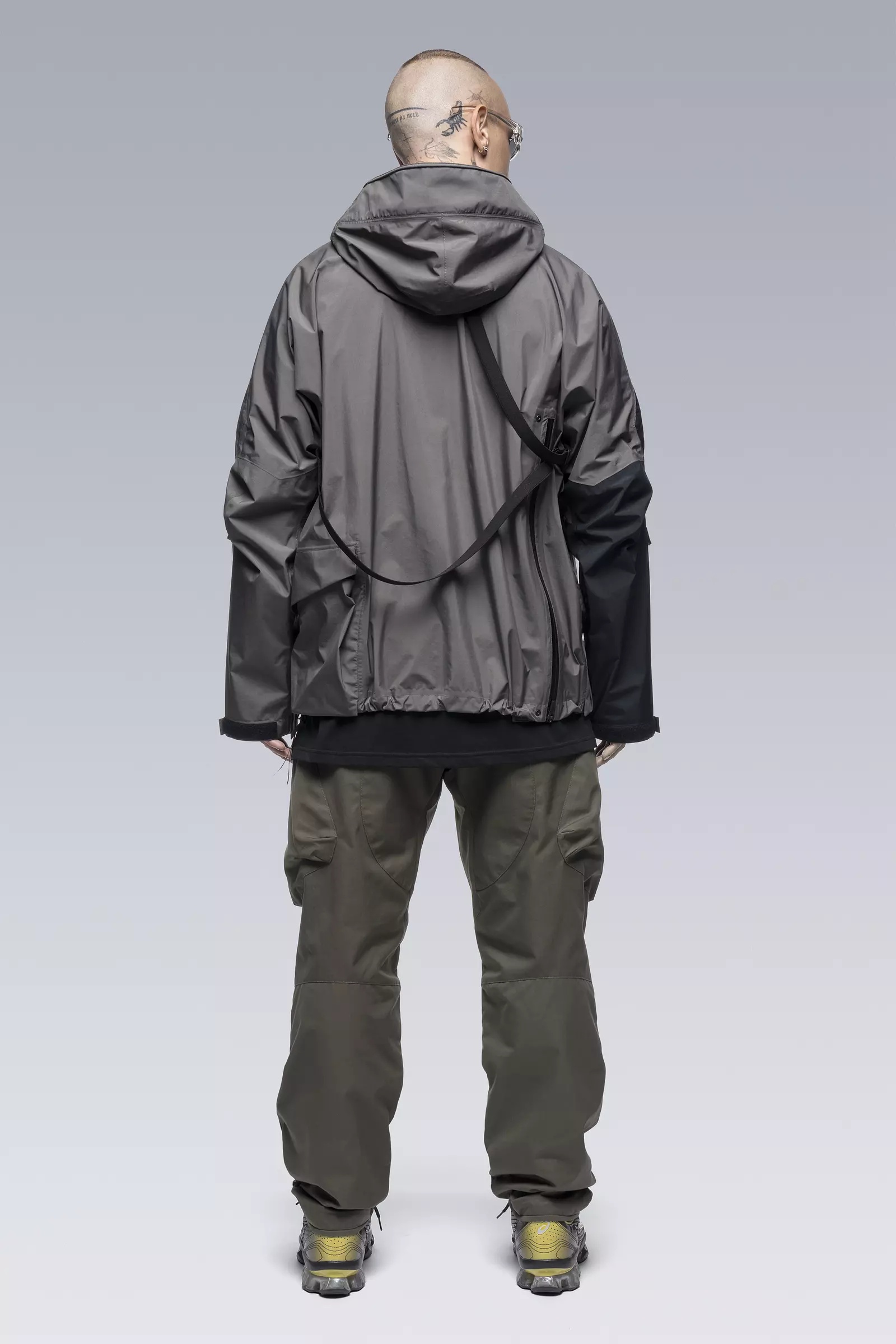 J120-GTPL 2L Gore-Tex Paclite Plus InterOps Jacket BACKER GRAY/BLACK - 6