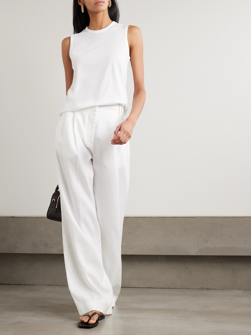 Another Tomorrow Organic Cotton-jersey Tank Top outlook