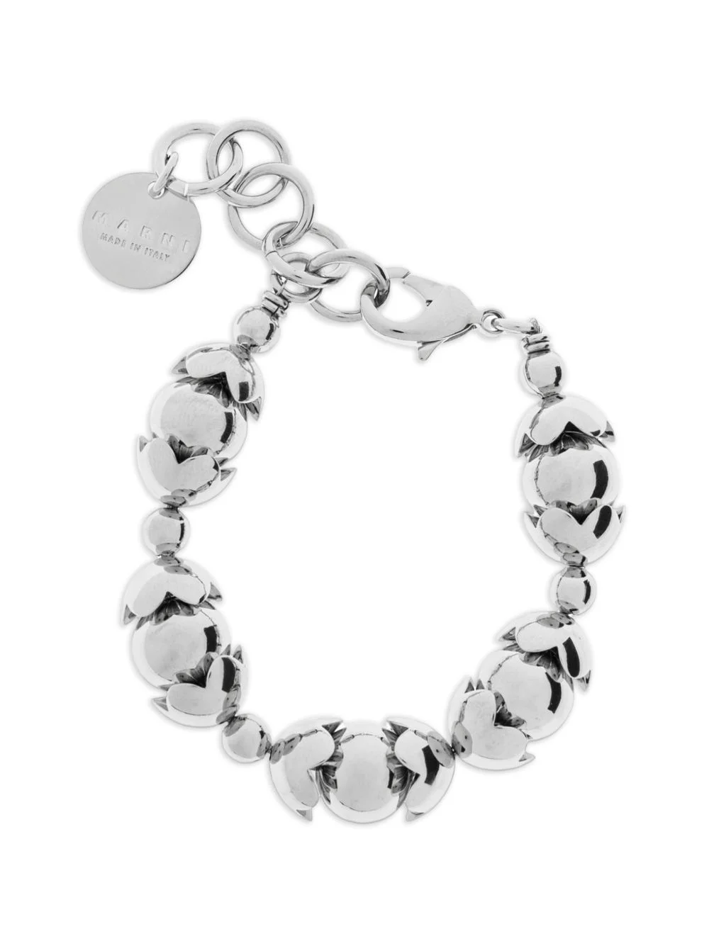logo-engraved bracelet - 1