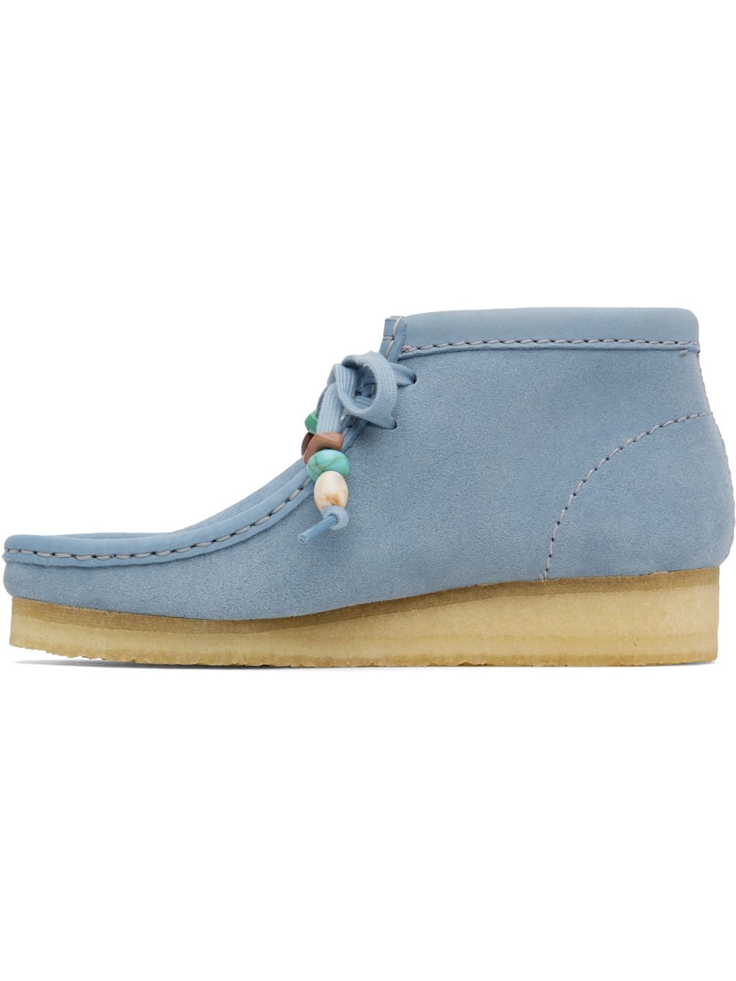 Blue Wallabee Boots - 3