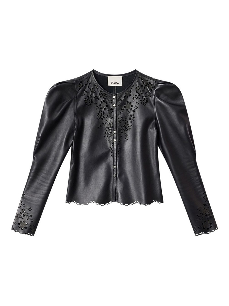 Nerida floral-cutout shirt 1