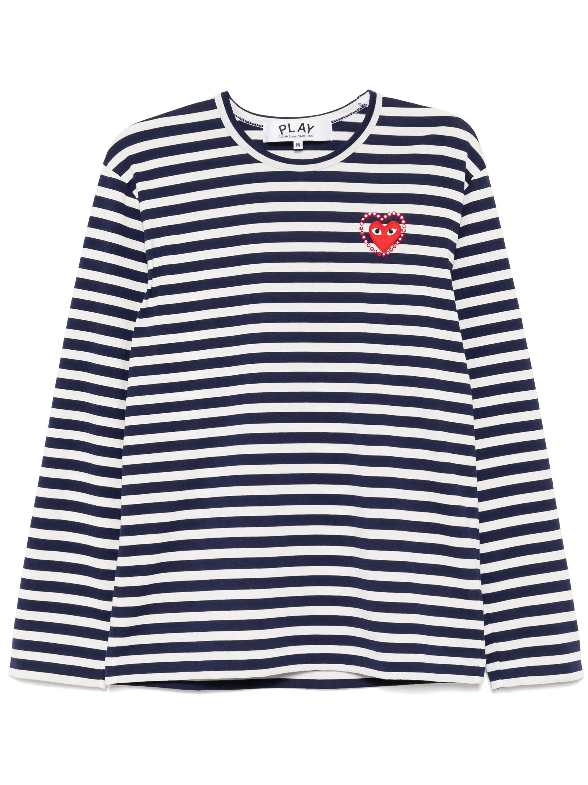 Metalstone Heart Striped Tee - 1