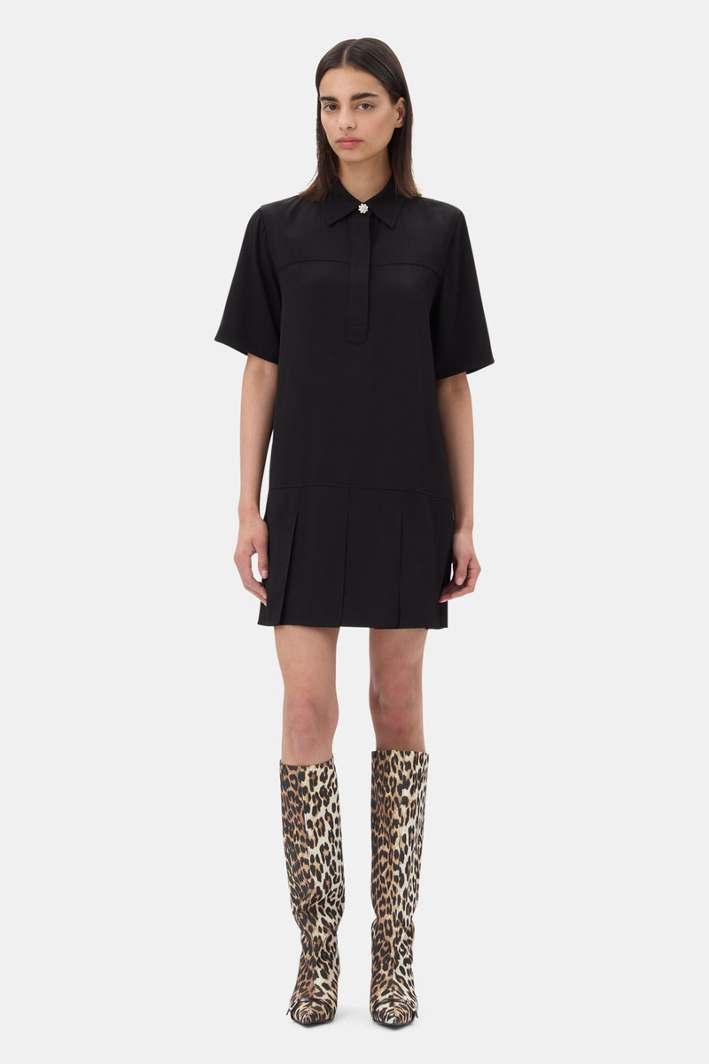 LEOPARD EYELETS SLOUCHY HIGH SHAFT BOOTS 5