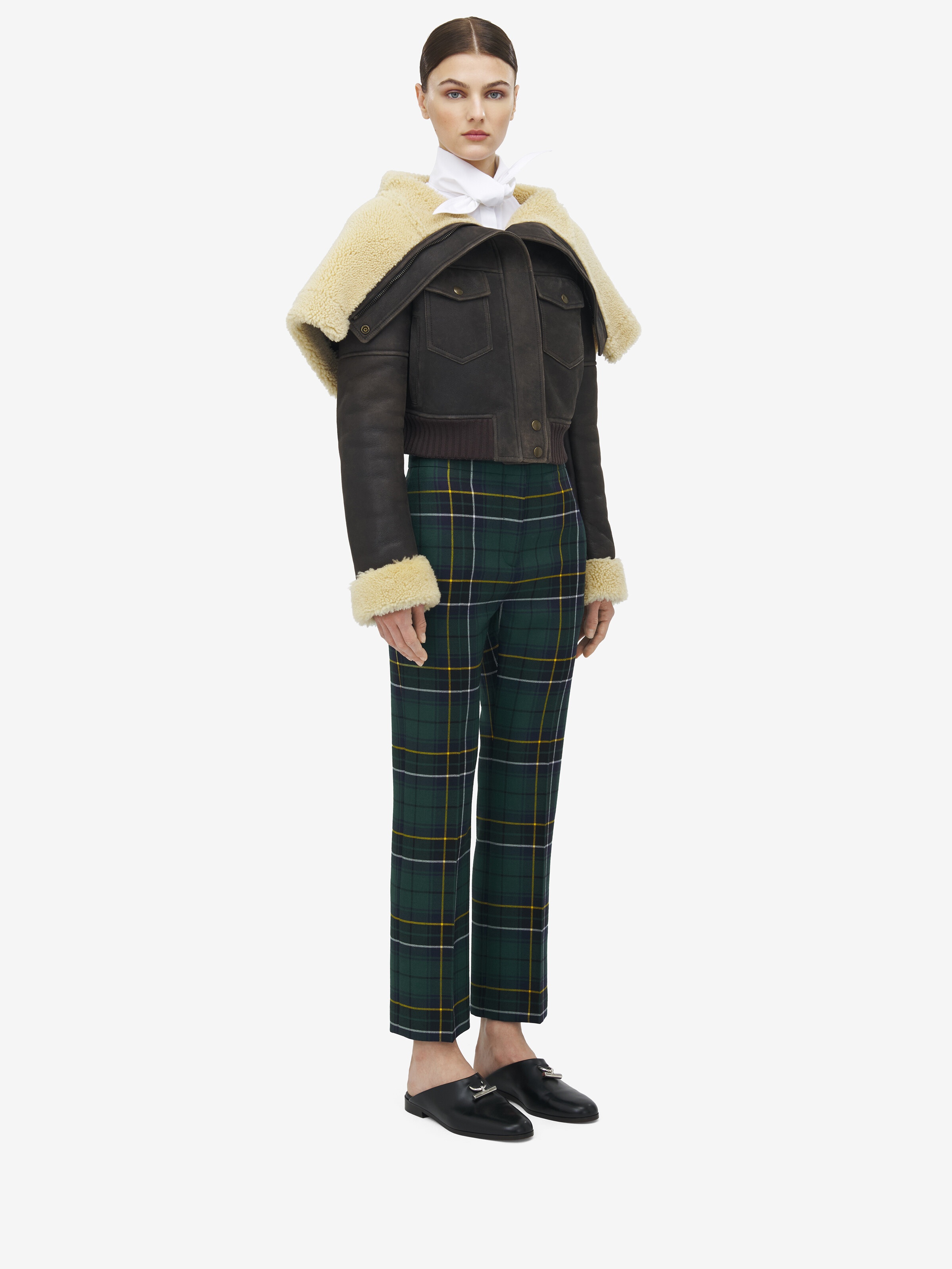Shearling Aviator Jacket - 4