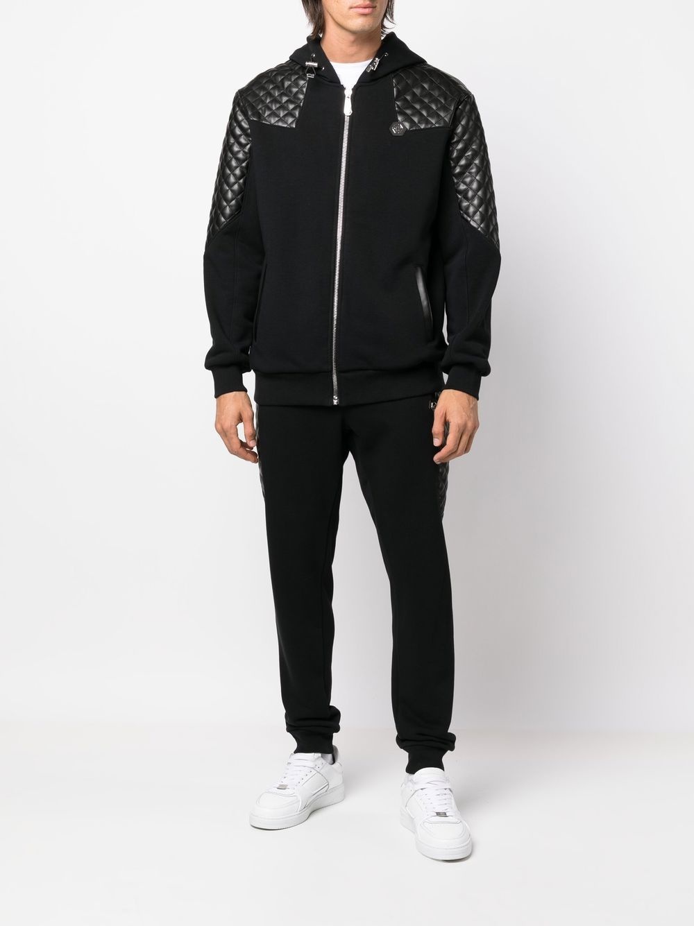 quilted-detail tracksuit set - 2