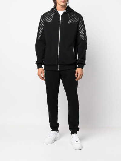 PHILIPP PLEIN quilted-detail tracksuit set outlook