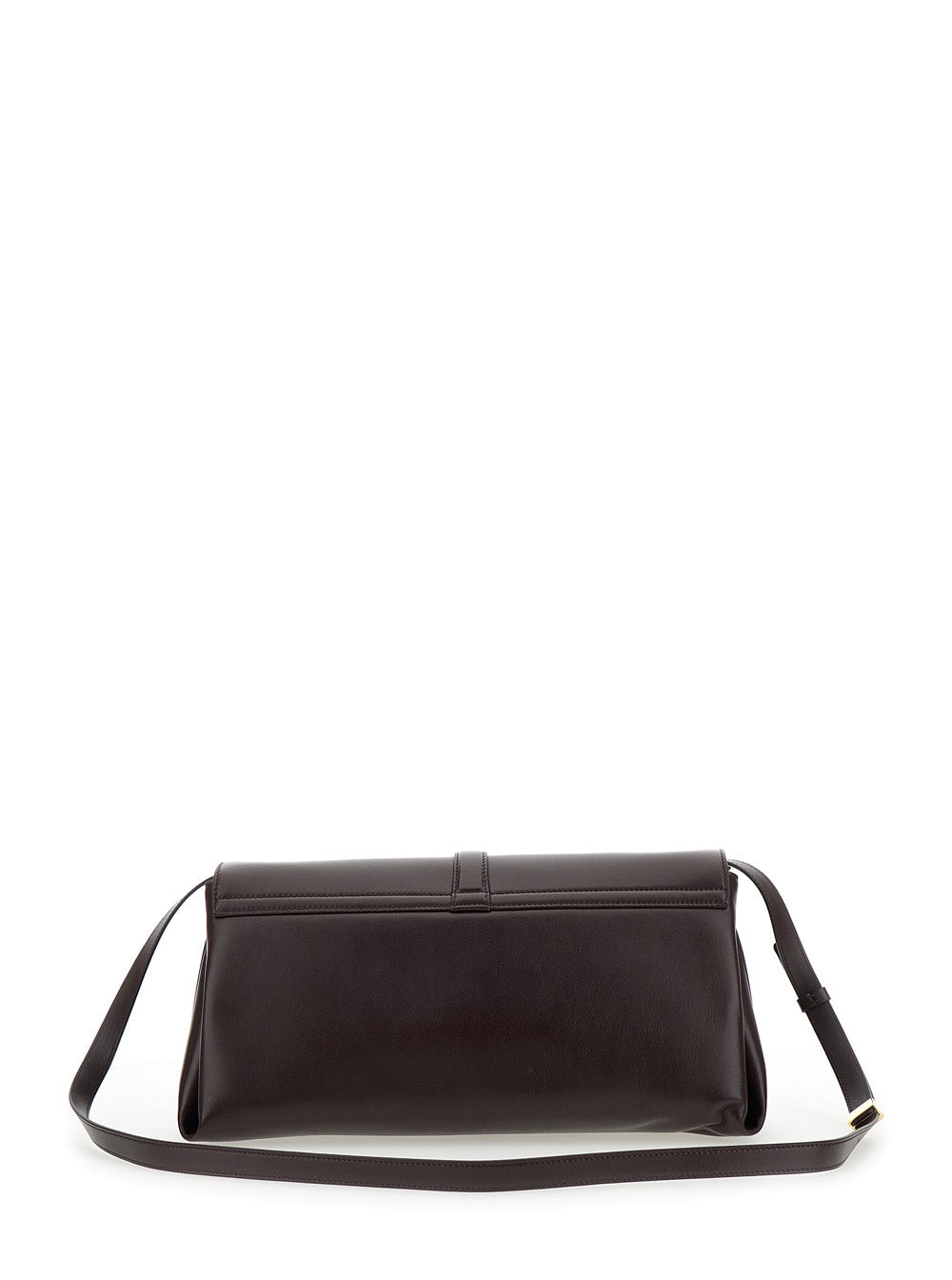 Ferragamo Women Bordeaux Crossbody Bag With Gancini Buckle Detail In Leather Woman - 4