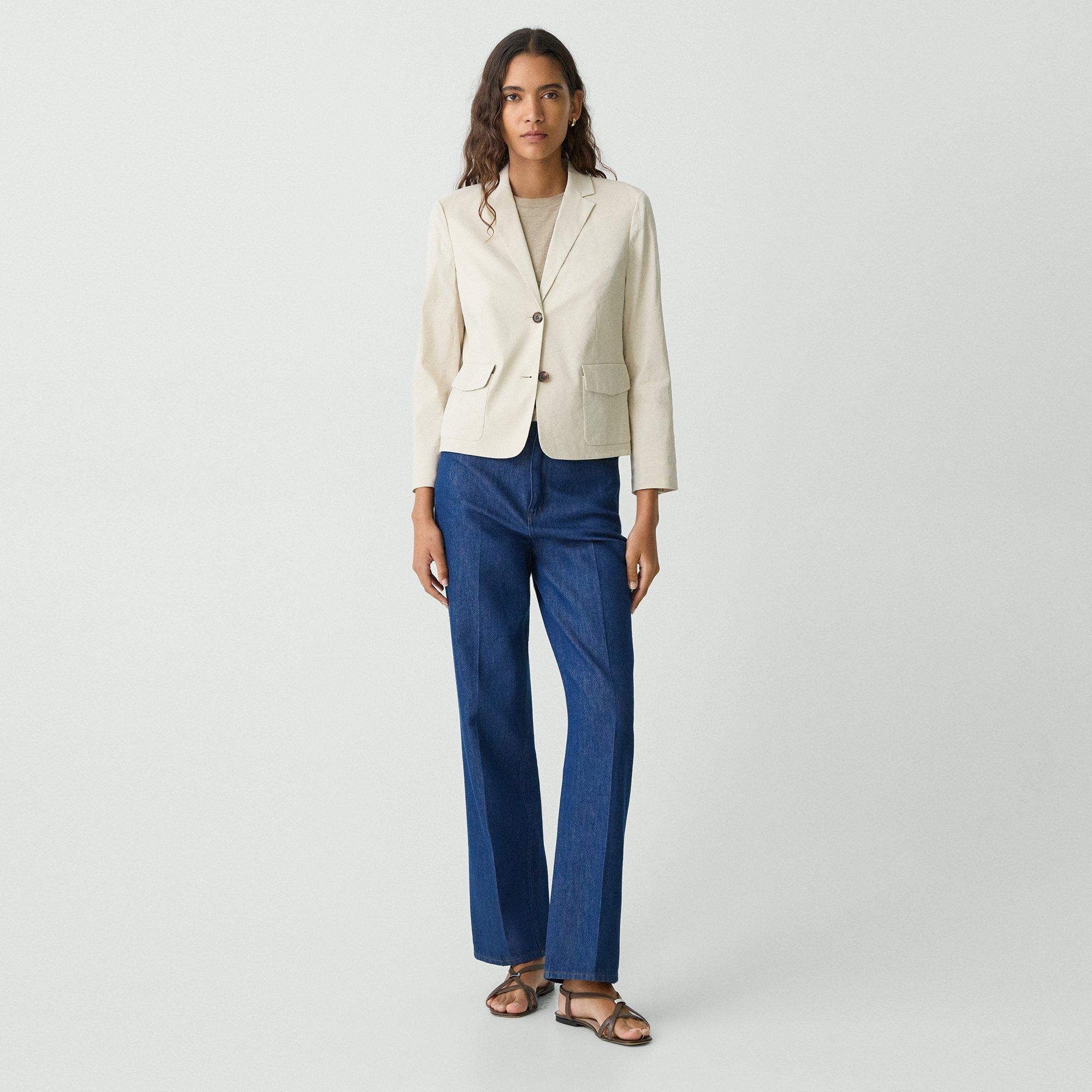Shrunken Blazer in Good Linen - 6