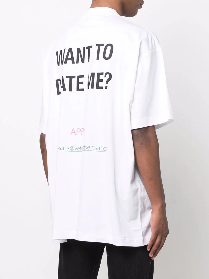 'Want To Date Me?' T-shirt 5