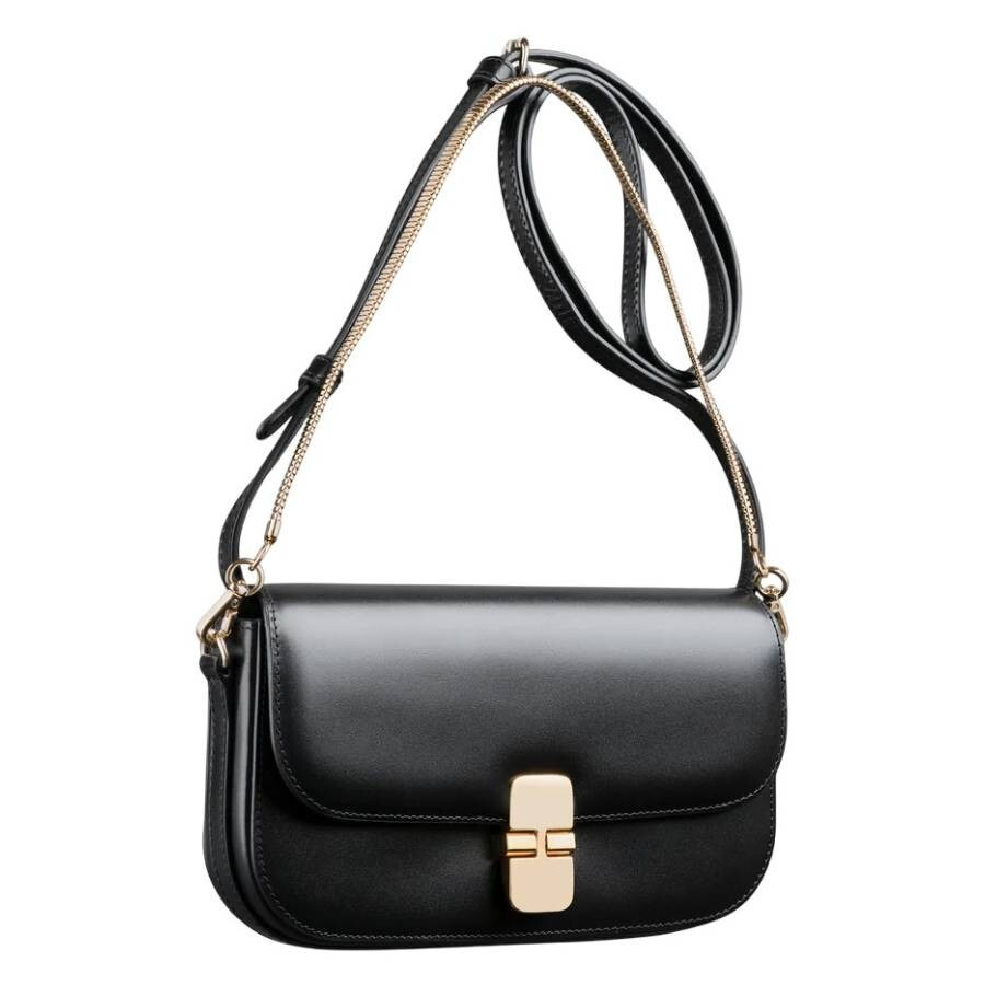 A.P.C. Grace Leather Chain Clutch Bag - 2