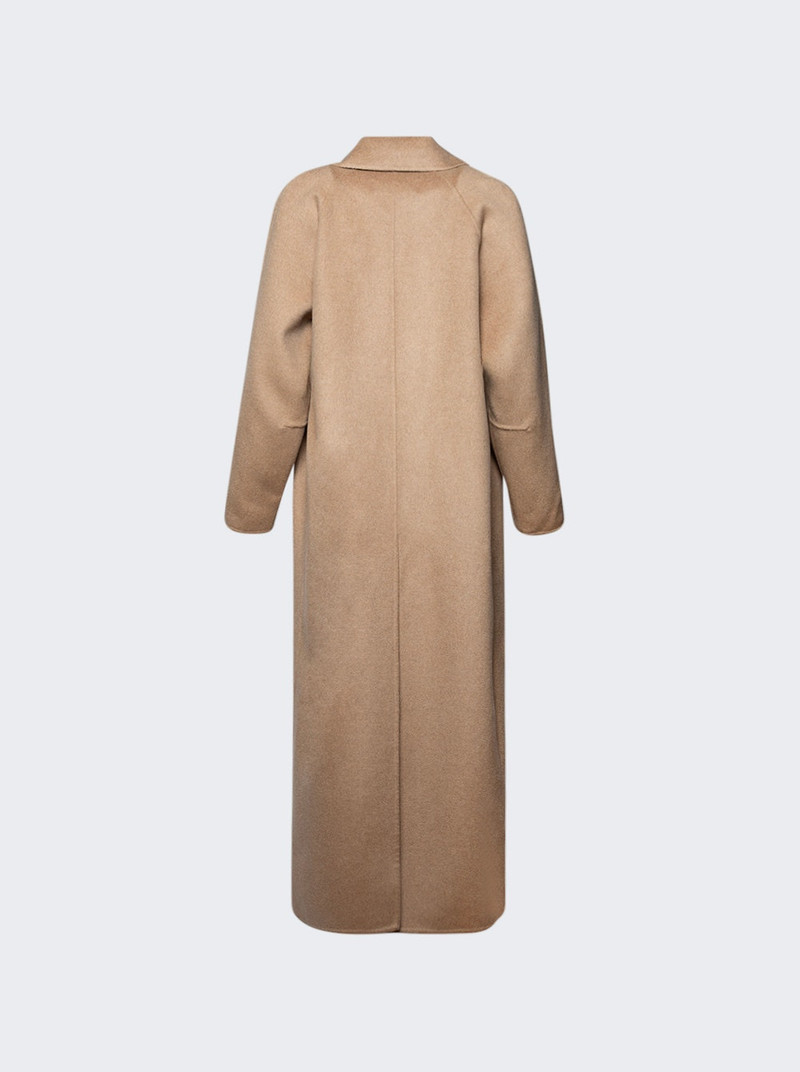 NOUR HAMMOUR Althea Wool Coat Chameau outlook