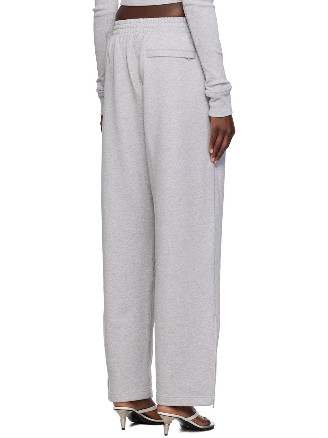 Gray Hailey Bieber Edition HB Track Pants - 3