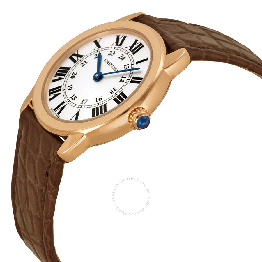 Pre-owned Cartier Ronde Solo De Cartier Silver Dial Ladies Watch W6701007 - 2