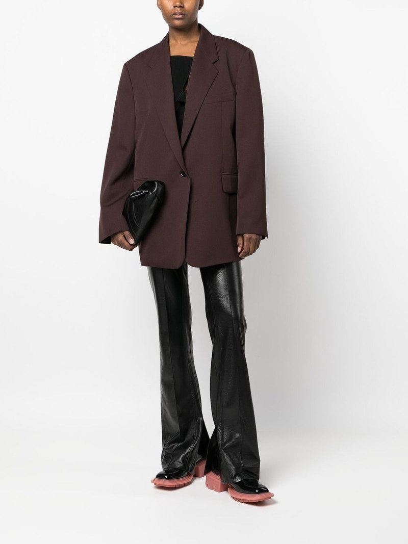 LOW CLASSIC oversize single-breasted blazer outlook