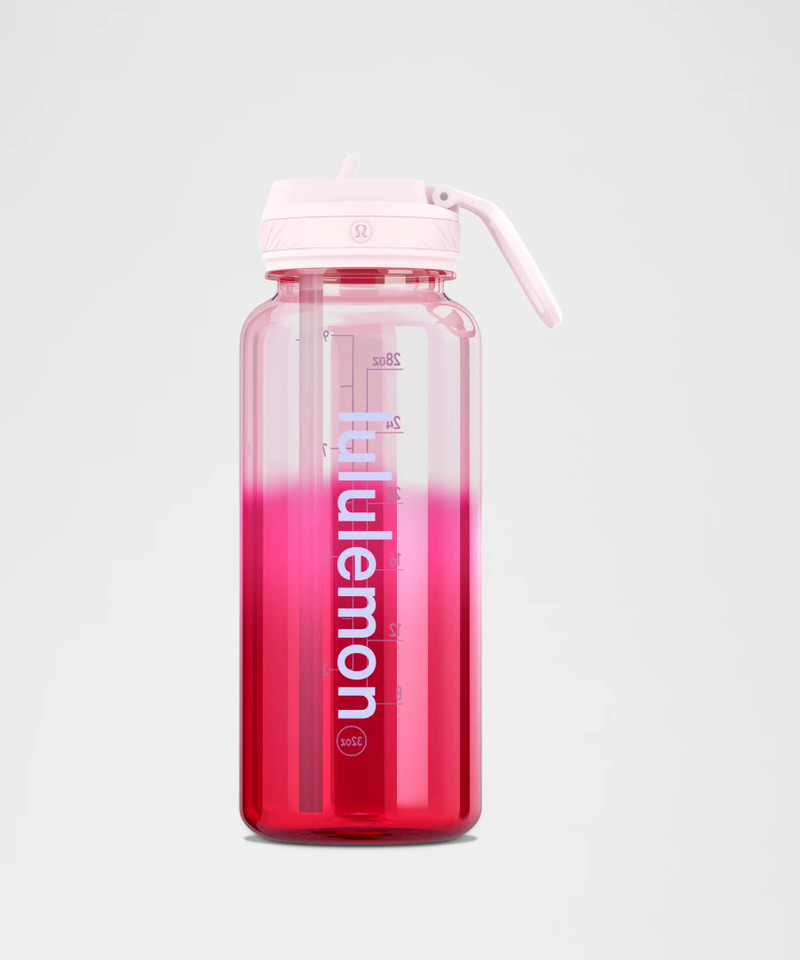 Back to Life Clear Bottle 32oz *Straw Lid 1
