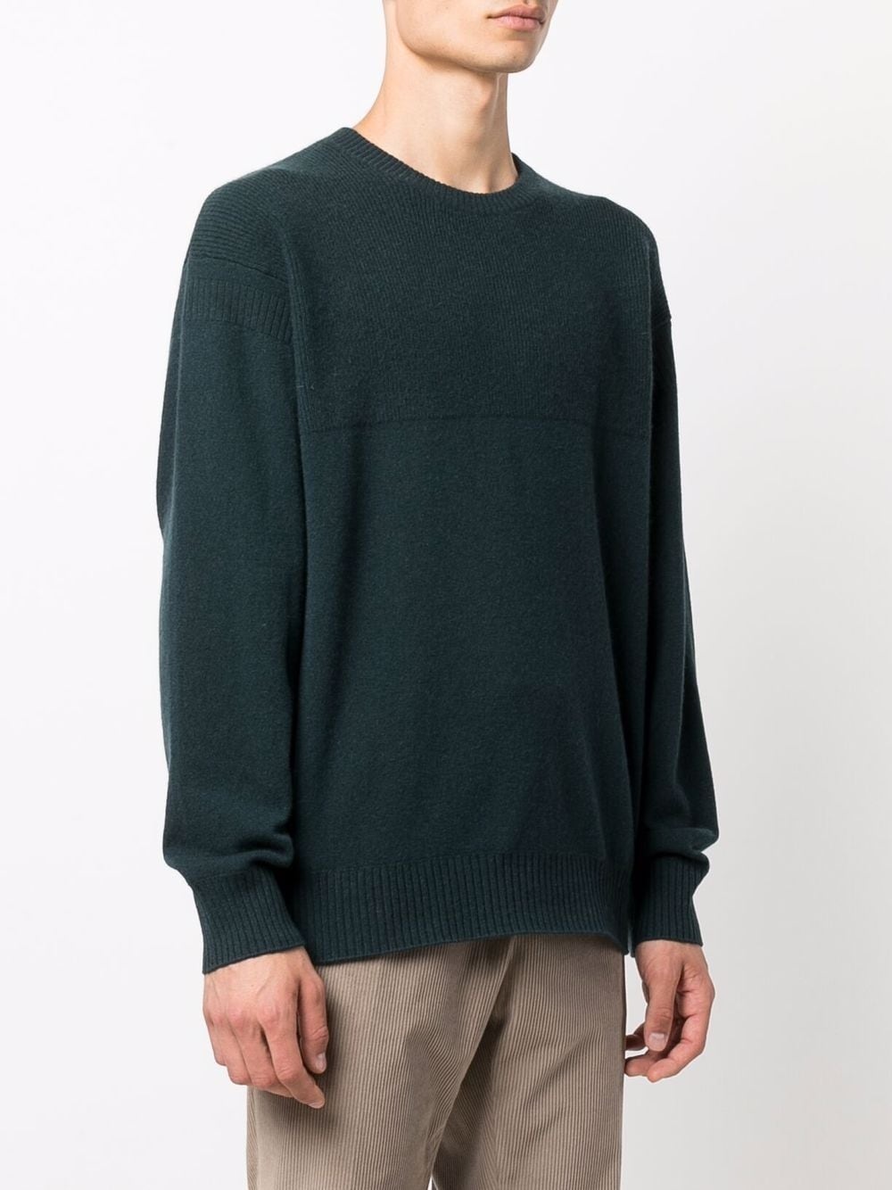 crew neck cashmere sweater - 3