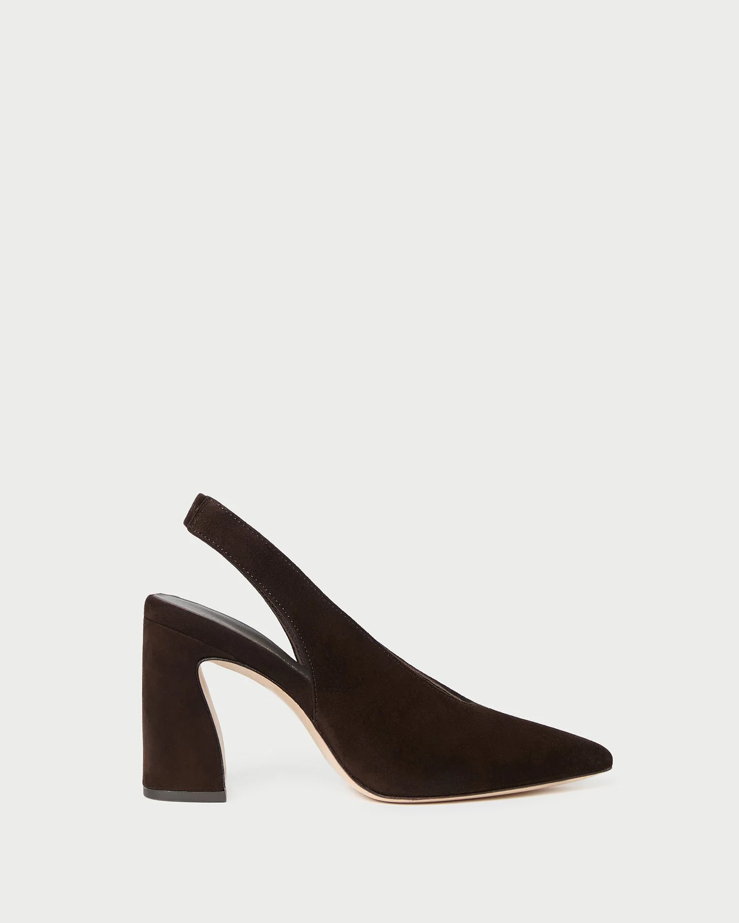 Katerina Brown Suede Slingback Pump - 1