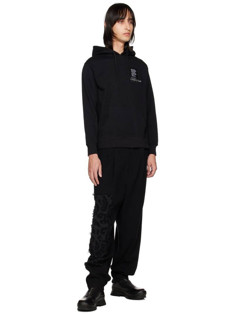 Yohji Yamamoto Black Black New Era Edition Hoodie outlook
