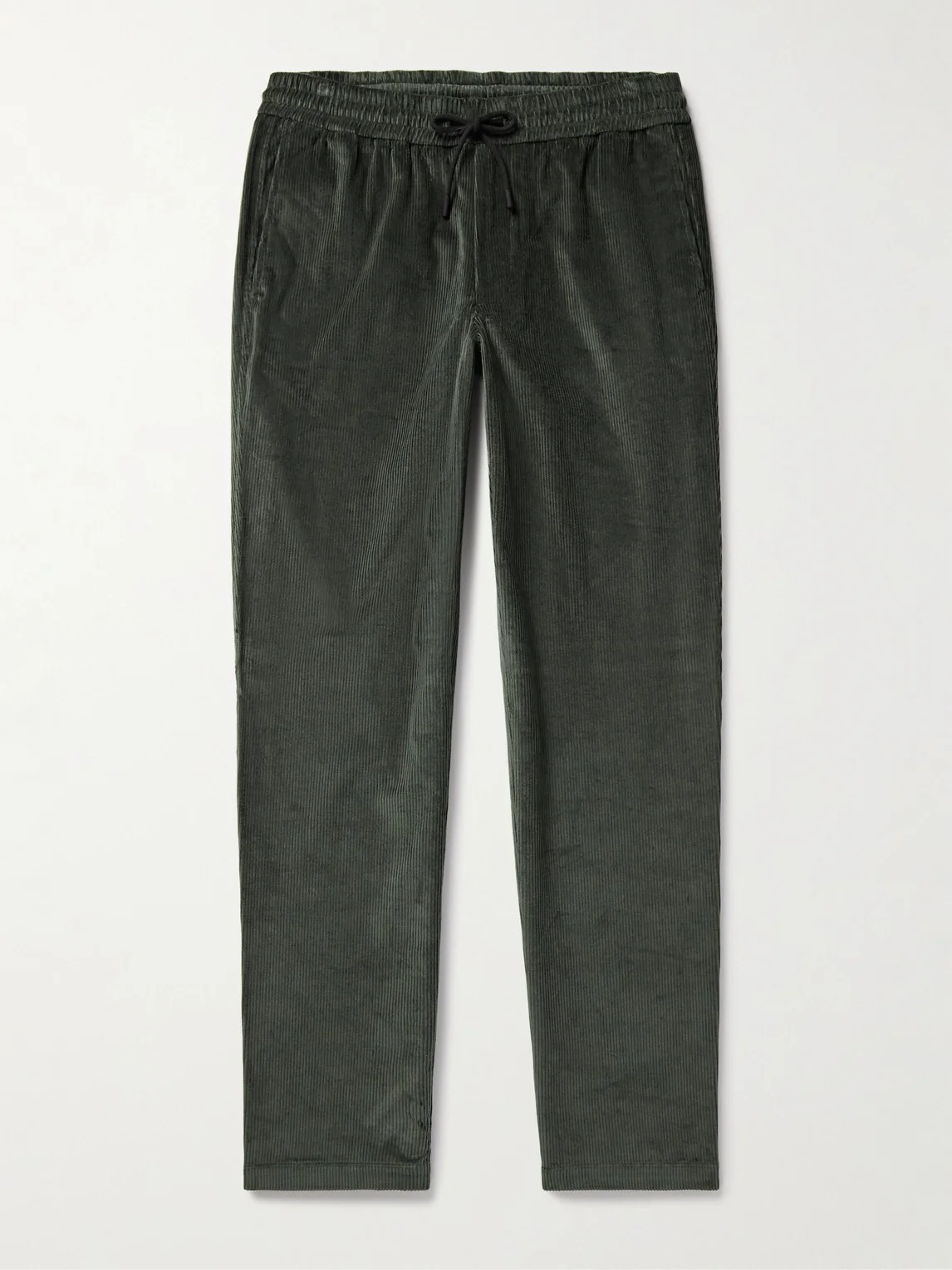 Mindset Slim-Fit Cotton-Blend Corduroy Drawstring Trousers - 1