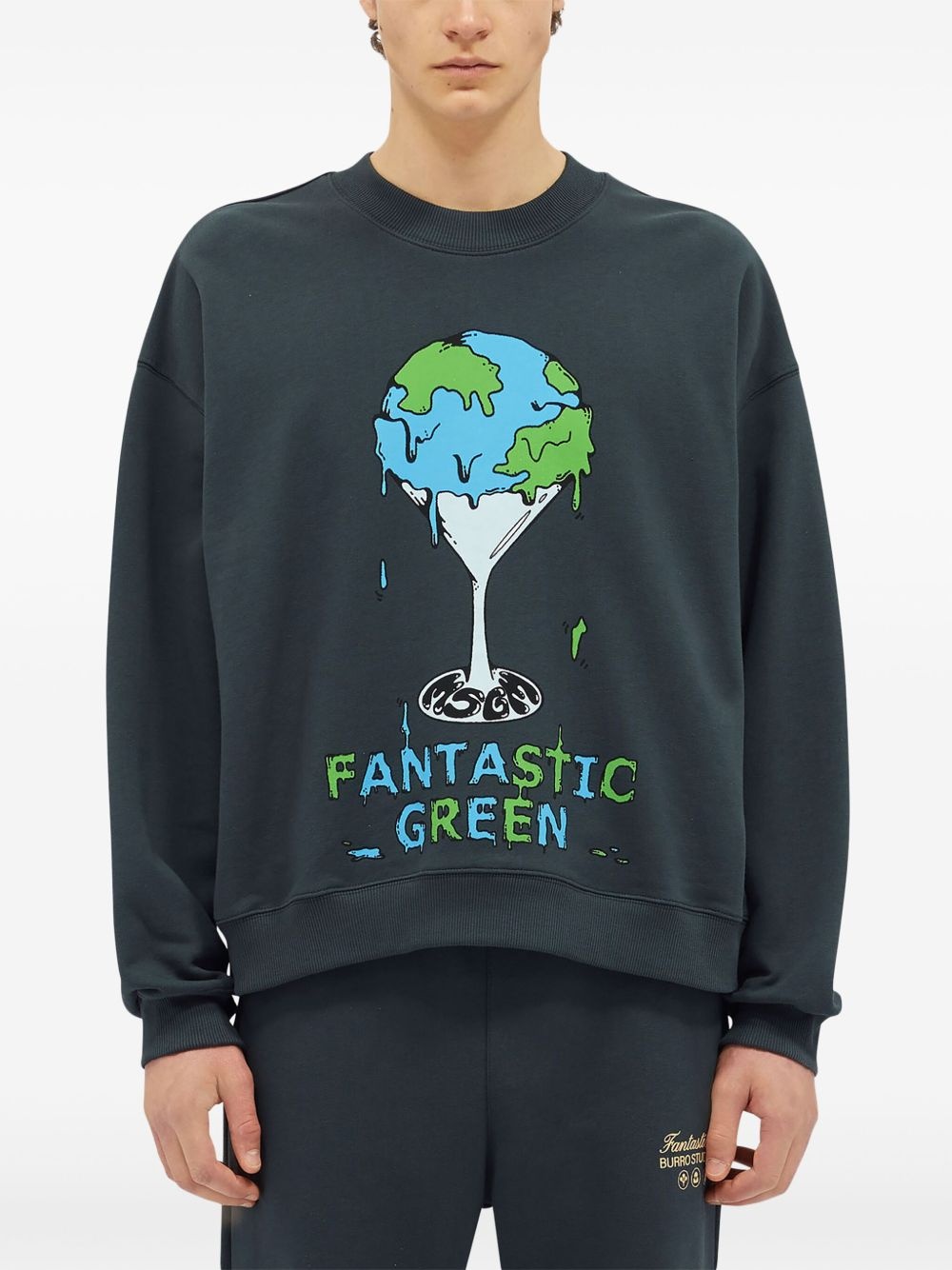 graphic-print sweatshirt - 2