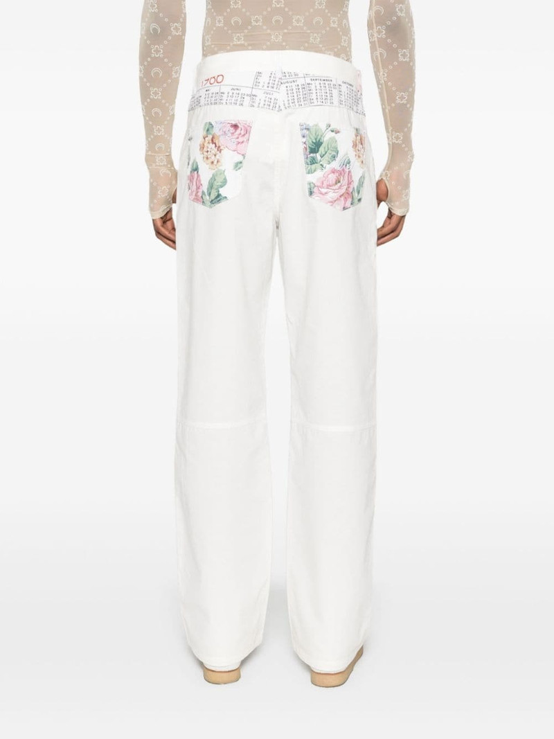 Calendar straight trousers 4