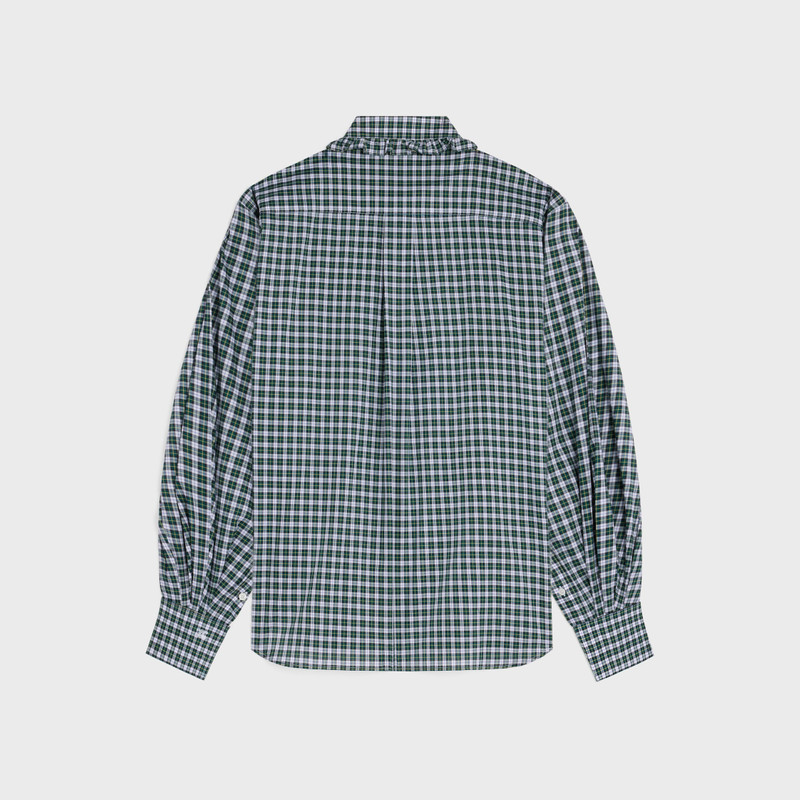CELINE shirt IN tartan cotton cloth outlook