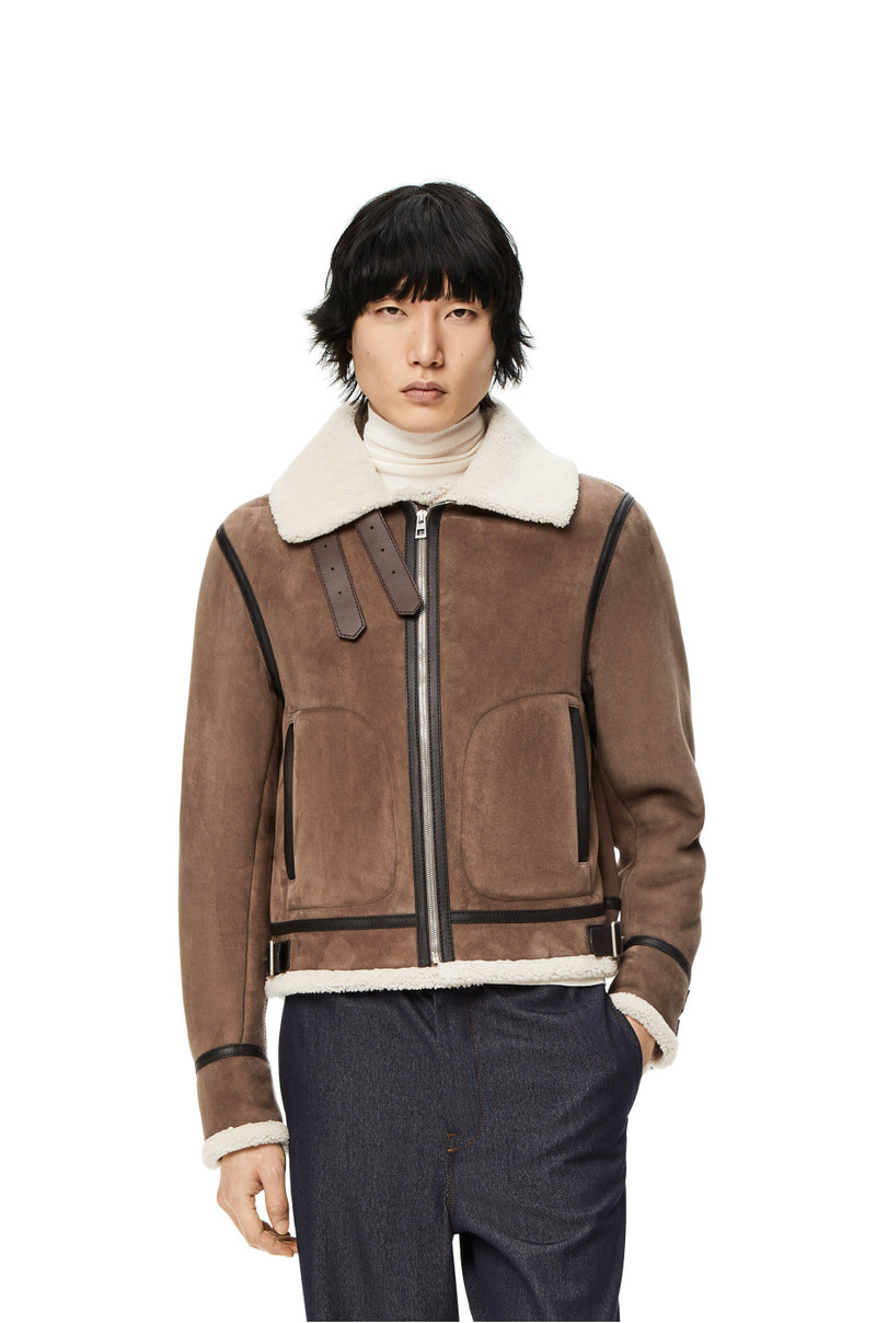 Aviator jacket in shearling 3