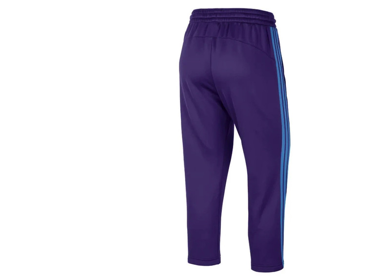 Nike Nike NBA Women's Los Angeles Lakers Fleece Mid Calf Length Pants Purple outlook