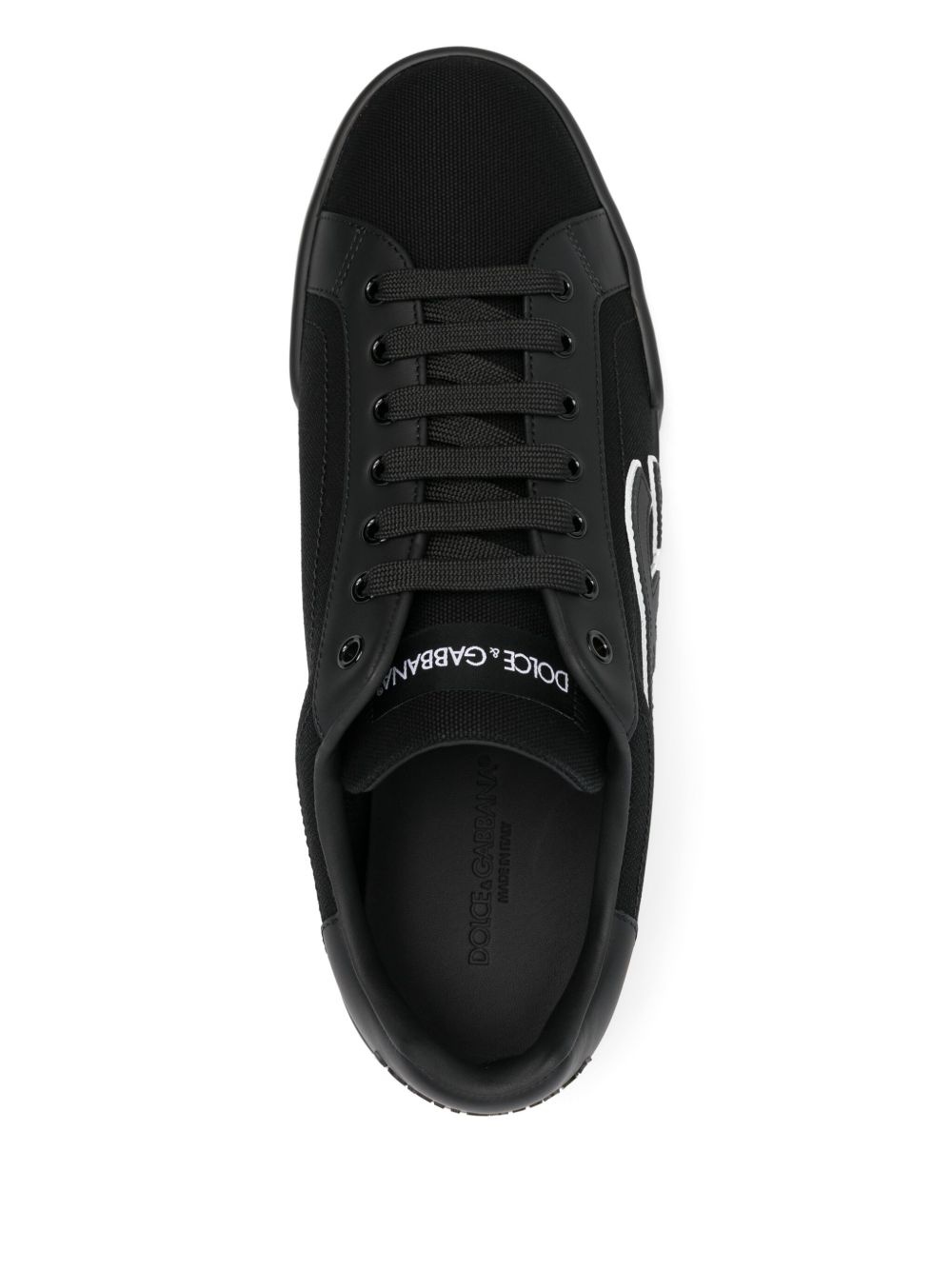 logo-patch sneakers - 4
