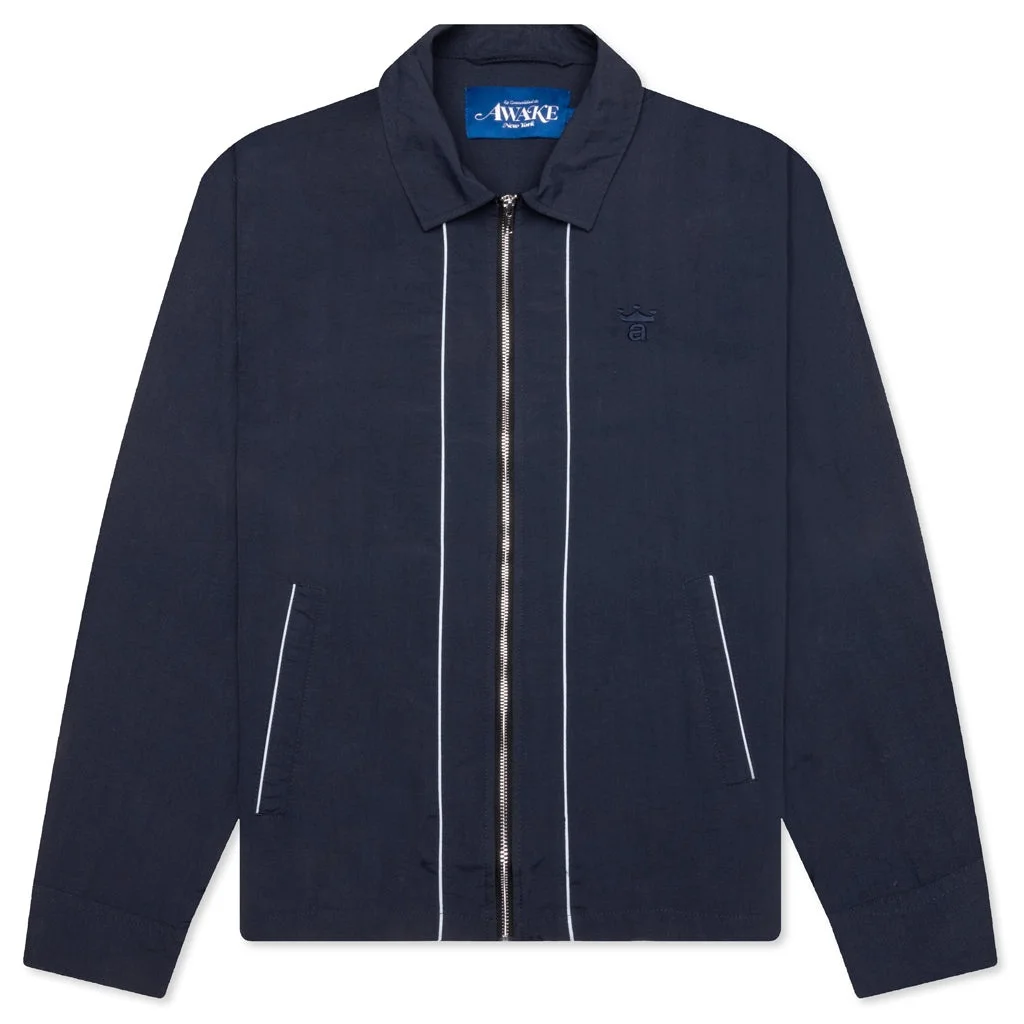 CLASSIC LOGO COACHES JACKET - BLACK - 1