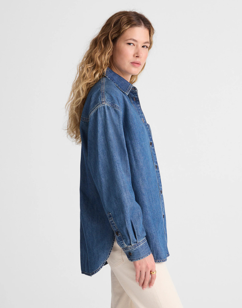 The Easy Shirt in Denim 4