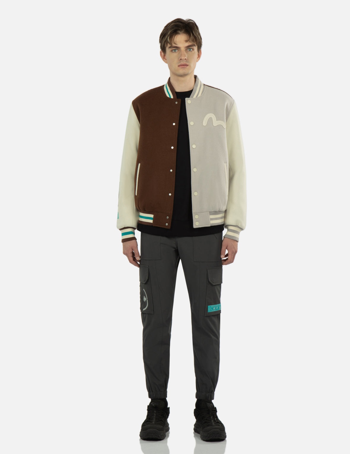 Seagull Print Cargo Pants - 5