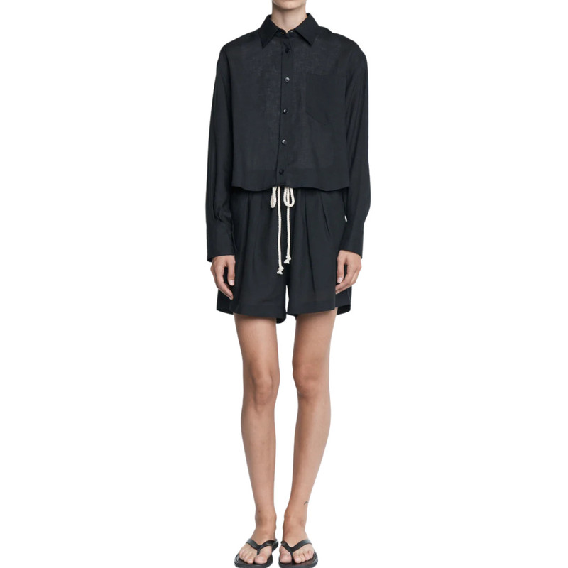 MARIA McMANUS Drawstring Pleat Front Short outlook