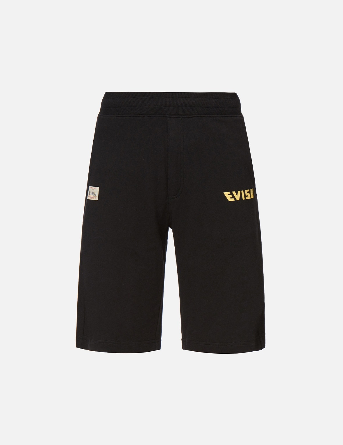 DOUBLE DARUMA DAICOCK PRINT SWEAT SHORTS - 1