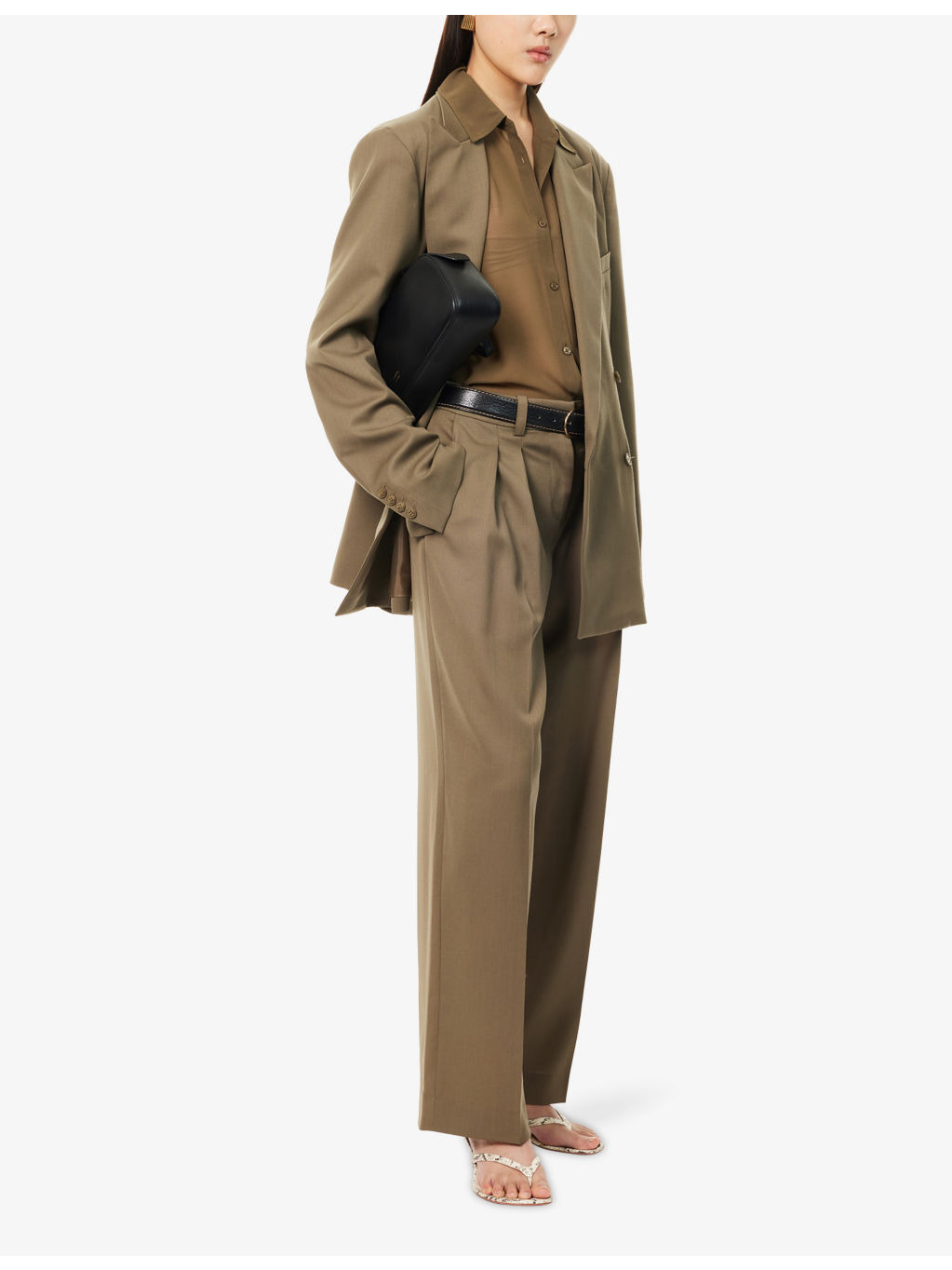 Daytona Pleated Wool Trousers - 2
