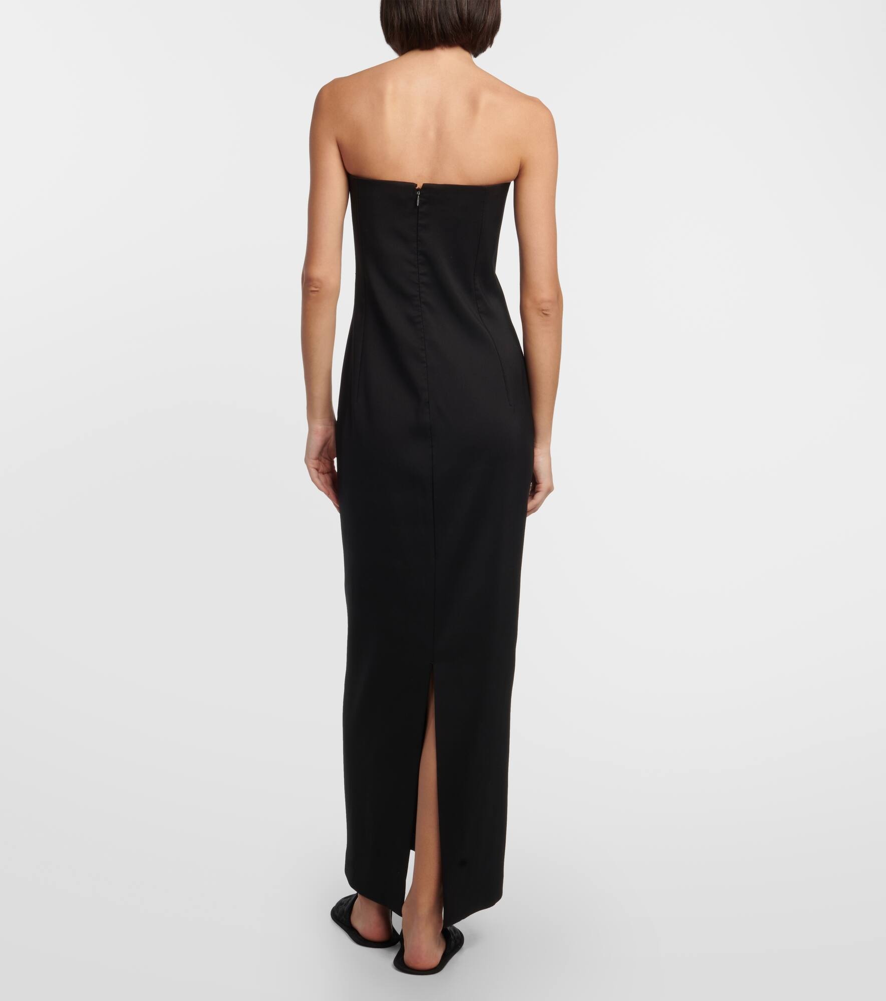 Ward wool and silk maxi dress - 3