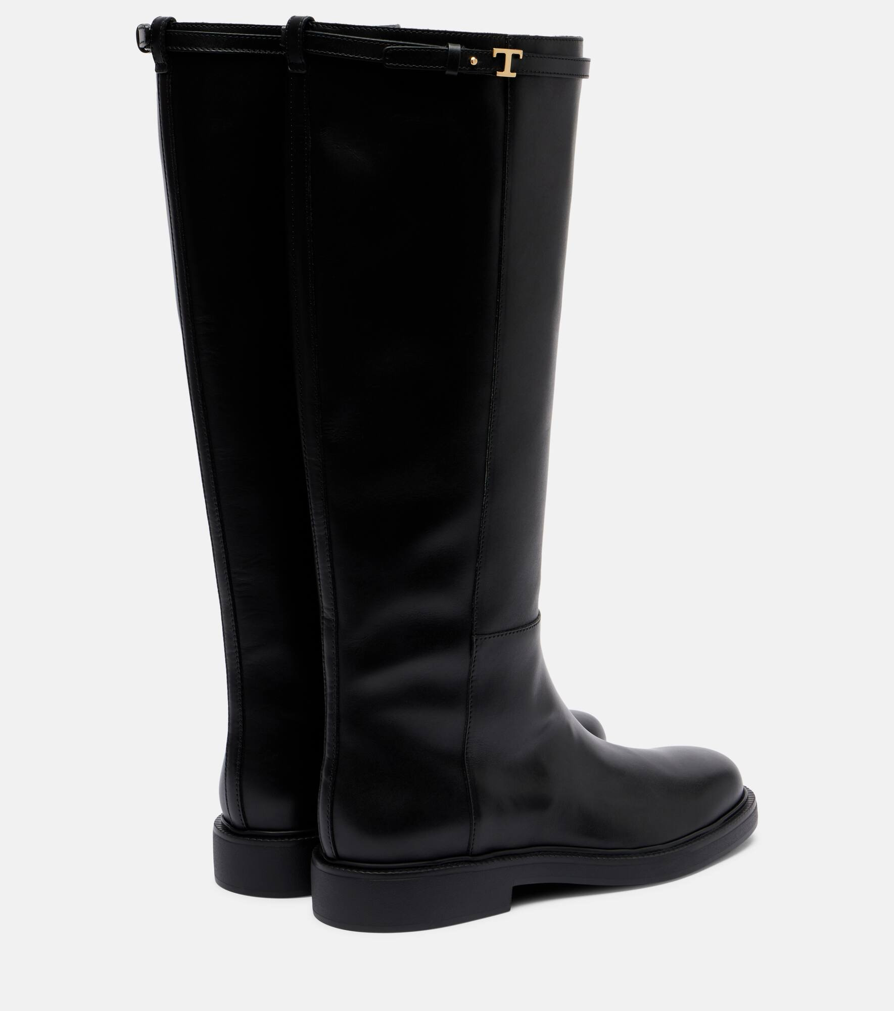 Leather knee-high boots - 2