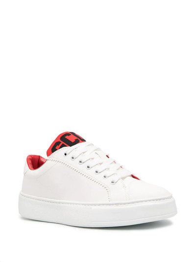 GCDS logo-print low-top sneakers outlook