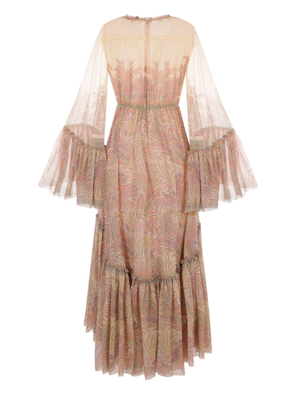 printed maxi dress - 2