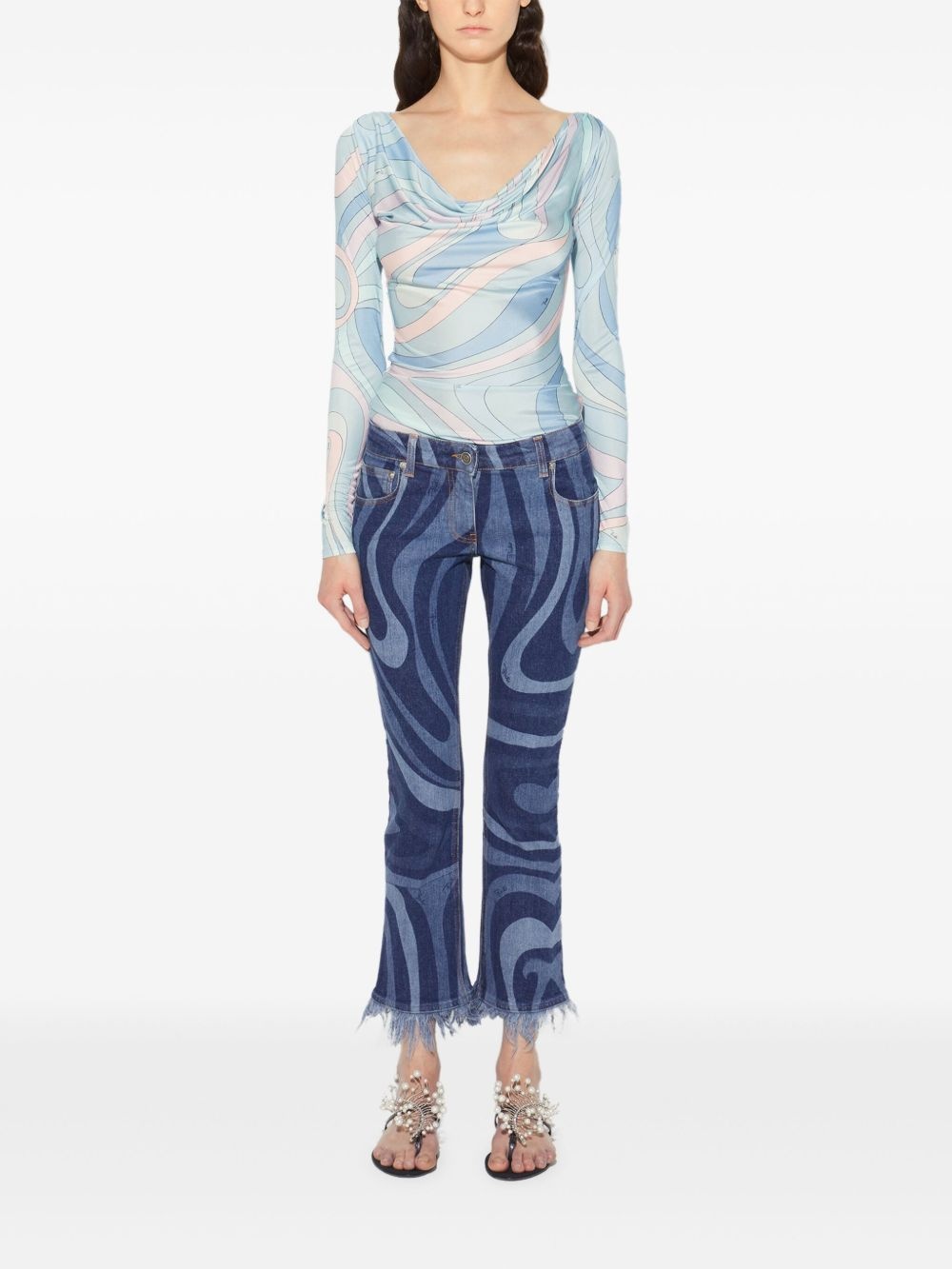 long sleeve blouse - 2