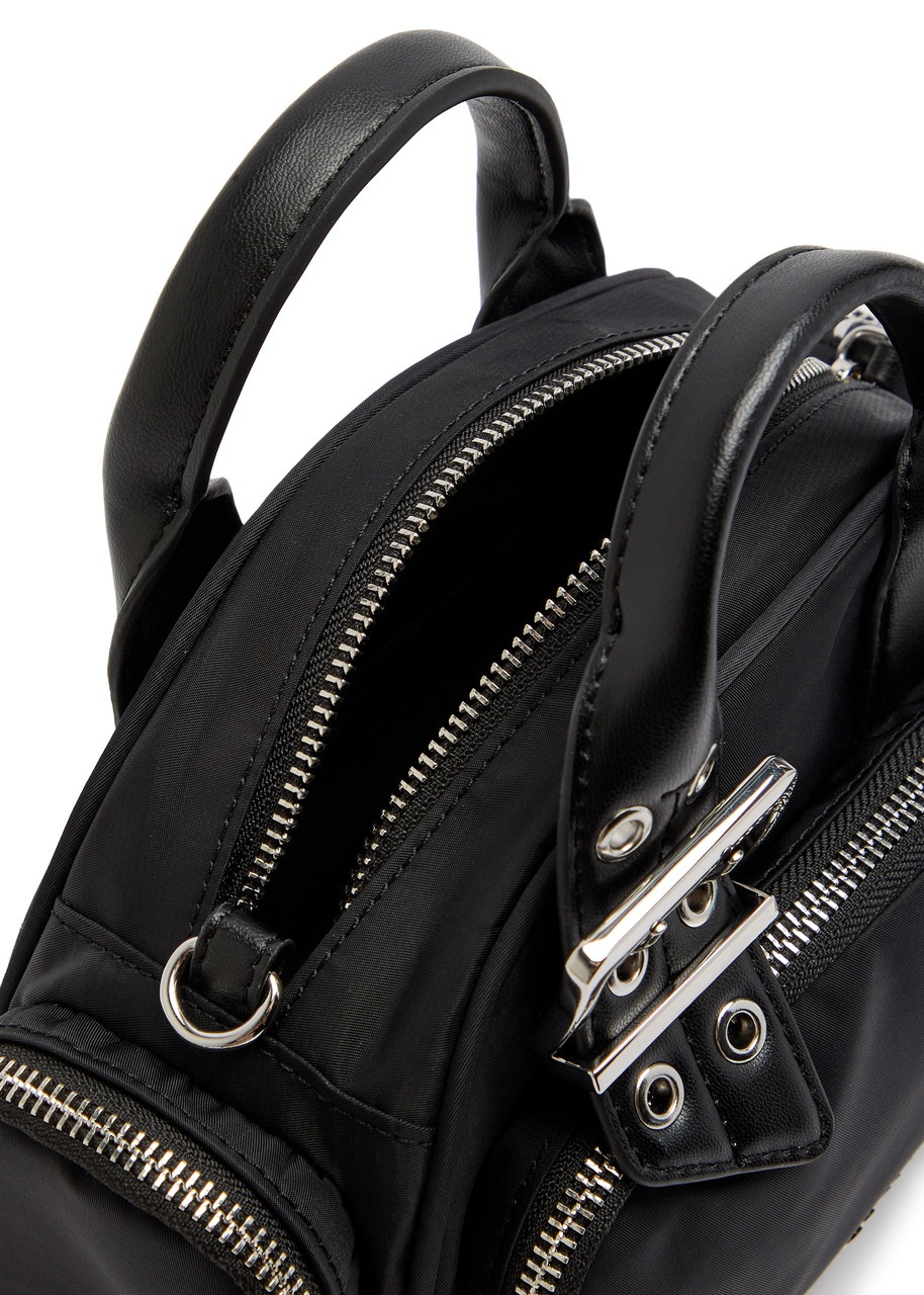Ganni Polochon Mini Nylon top Handle bag - 4
