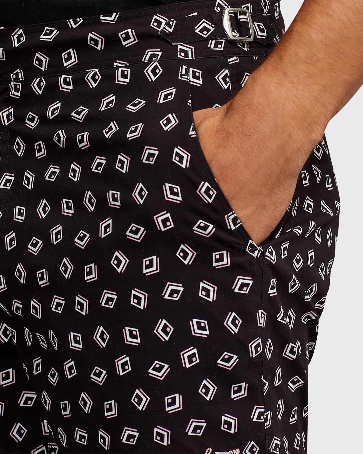 Men's Mayfair Art Deco Swim Trunks - 7