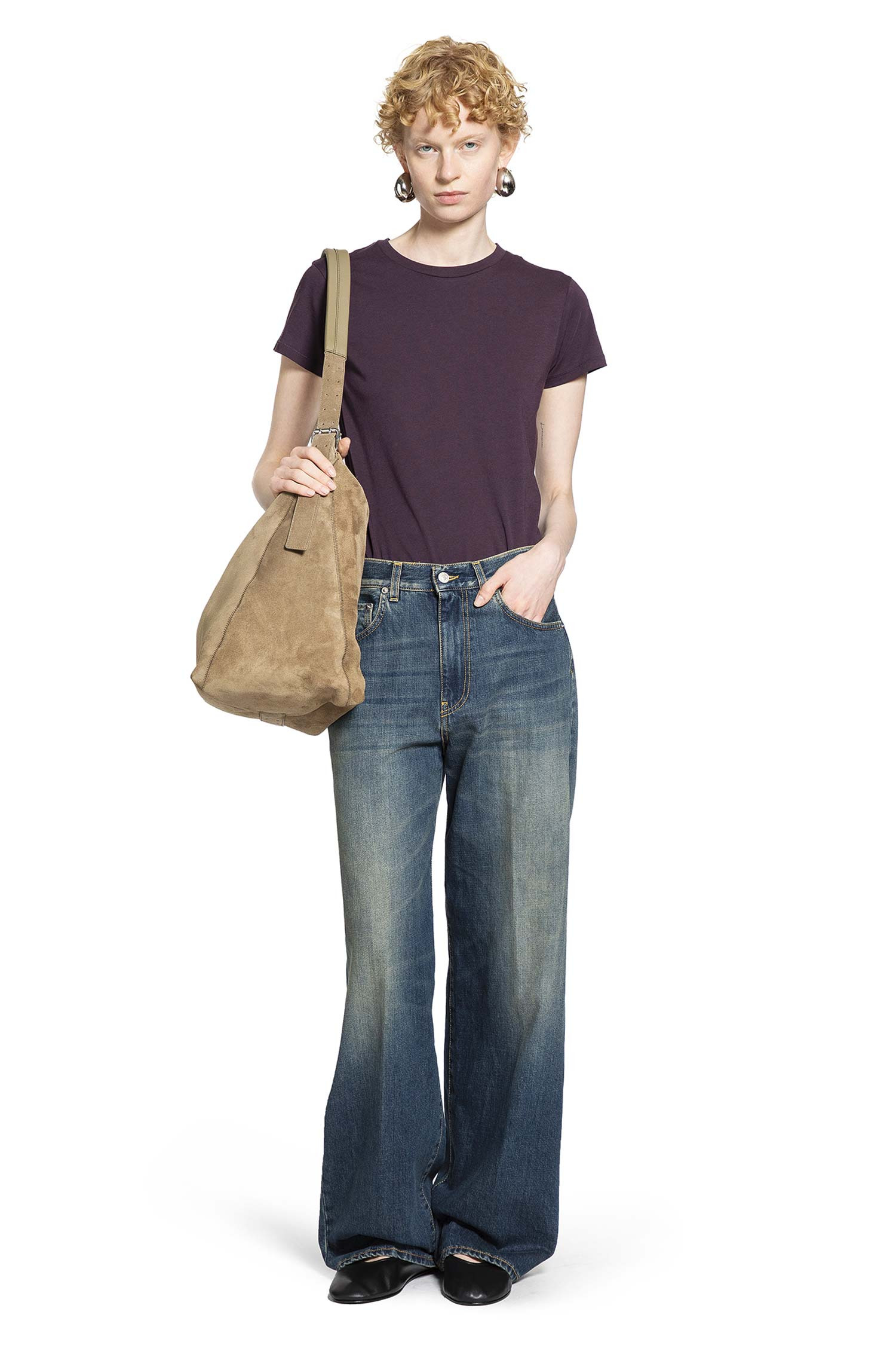 6397 Woman Purple T-shirts & Tank Tops - 4