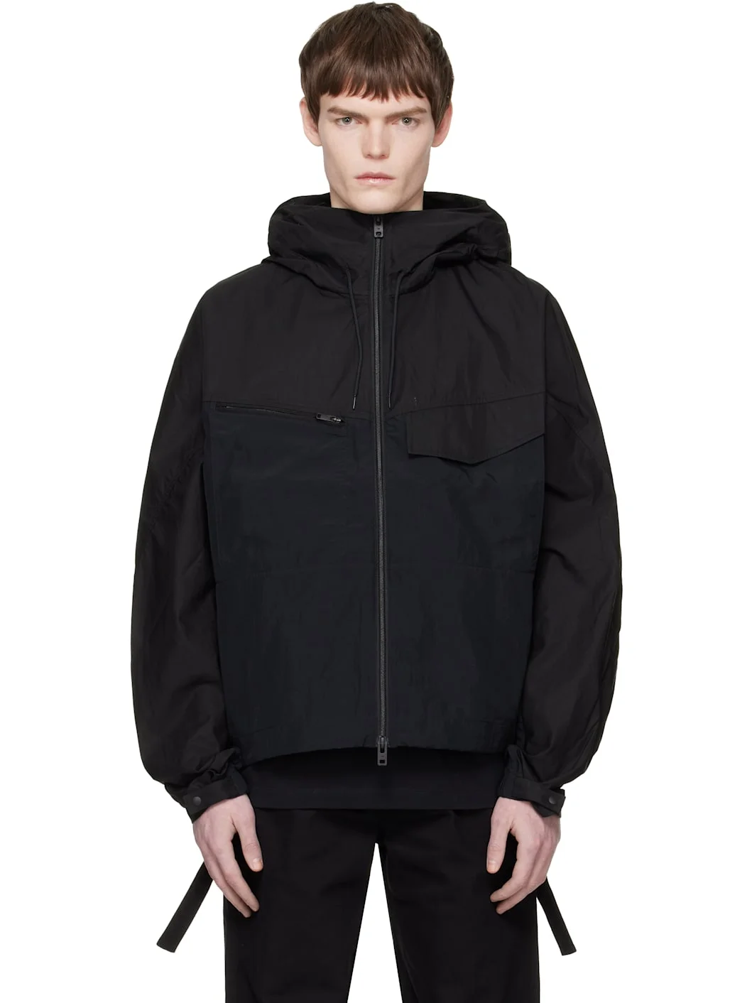 Black Field Jacket - 1