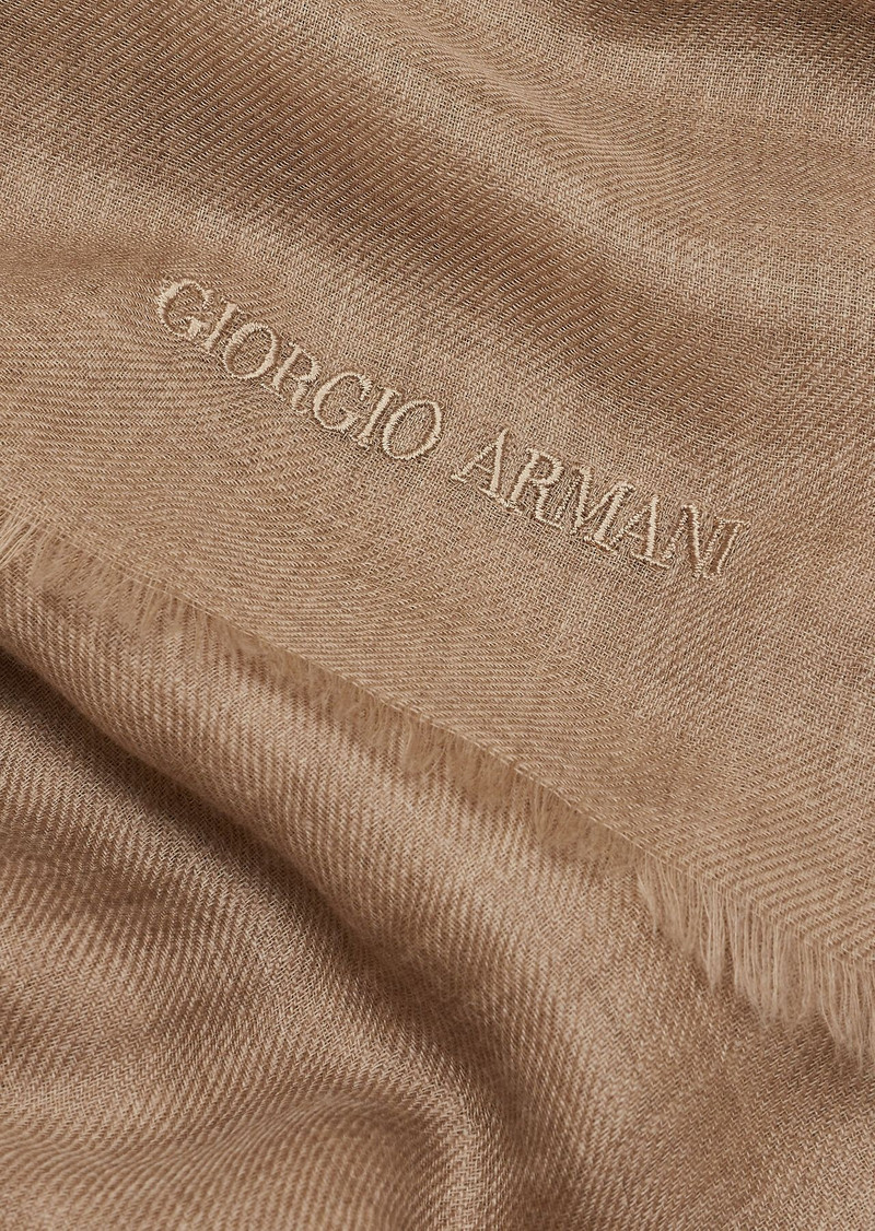 GIORGIO ARMANI Cashmere stole outlook