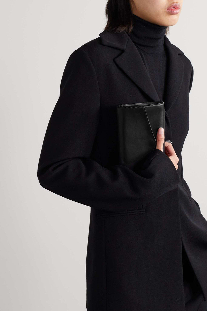 Envelope leather shoulder bag 6