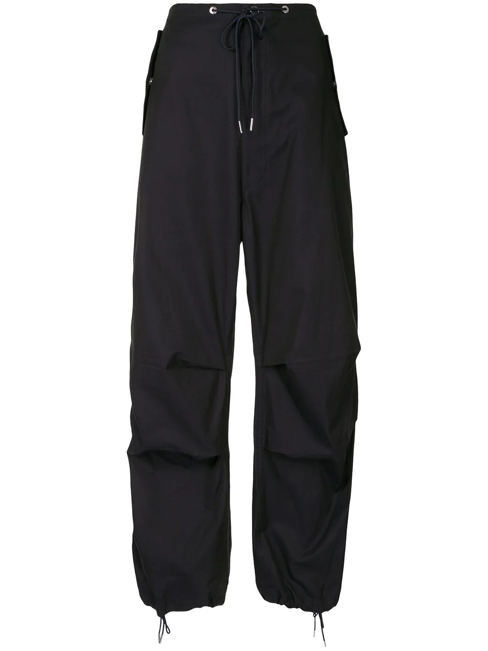 Parachute drawstring-waist trousers - 1