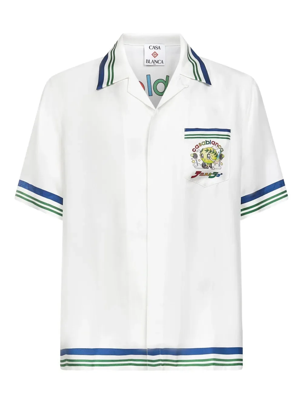 Casablanca Men Mascot Tennis Shirt - 1